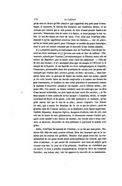 Le cabinet de l'amateur et de l'antiquaire revue des tableaux et des estampes anciennes, des objets d'art, d'antiquite et de curiosite