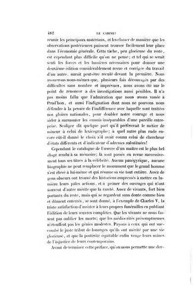 Le cabinet de l'amateur et de l'antiquaire revue des tableaux et des estampes anciennes, des objets d'art, d'antiquite et de curiosite