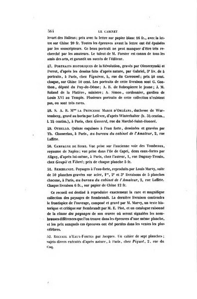 Le cabinet de l'amateur et de l'antiquaire revue des tableaux et des estampes anciennes, des objets d'art, d'antiquite et de curiosite