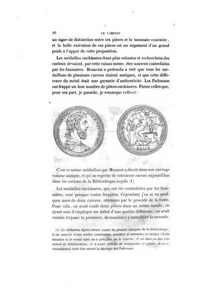 Le cabinet de l'amateur et de l'antiquaire revue des tableaux et des estampes anciennes, des objets d'art, d'antiquite et de curiosite