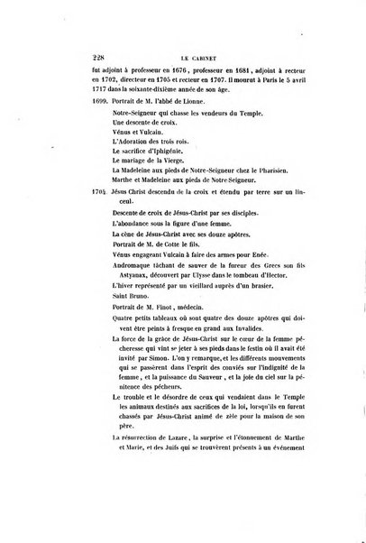 Le cabinet de l'amateur et de l'antiquaire revue des tableaux et des estampes anciennes, des objets d'art, d'antiquite et de curiosite