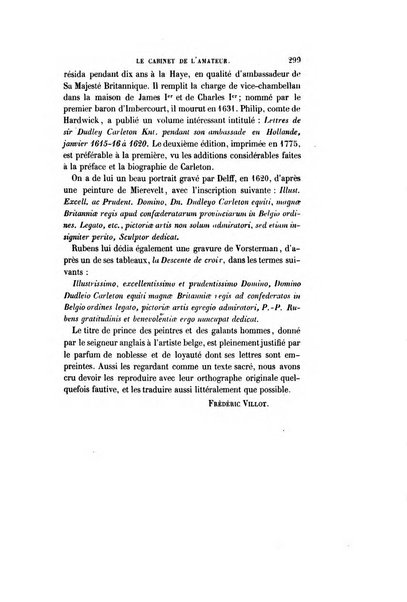 Le cabinet de l'amateur et de l'antiquaire revue des tableaux et des estampes anciennes, des objets d'art, d'antiquite et de curiosite