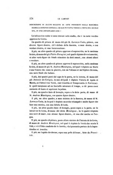 Le cabinet de l'amateur et de l'antiquaire revue des tableaux et des estampes anciennes, des objets d'art, d'antiquite et de curiosite