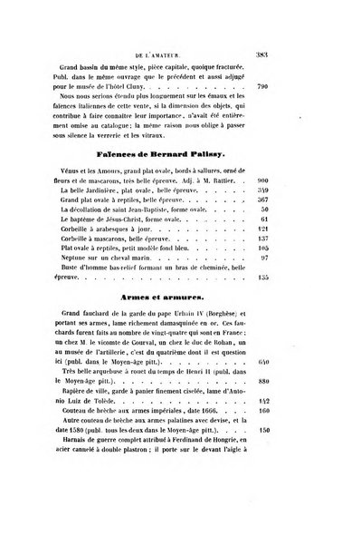 Le cabinet de l'amateur et de l'antiquaire revue des tableaux et des estampes anciennes, des objets d'art, d'antiquite et de curiosite