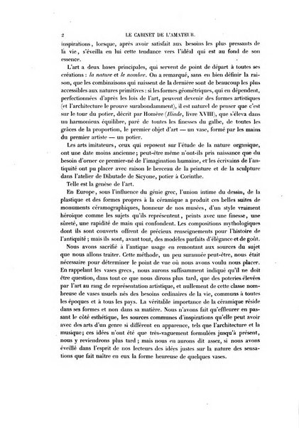 Le cabinet de l'amateur et de l'antiquaire revue des tableaux et des estampes anciennes, des objets d'art, d'antiquite et de curiosite