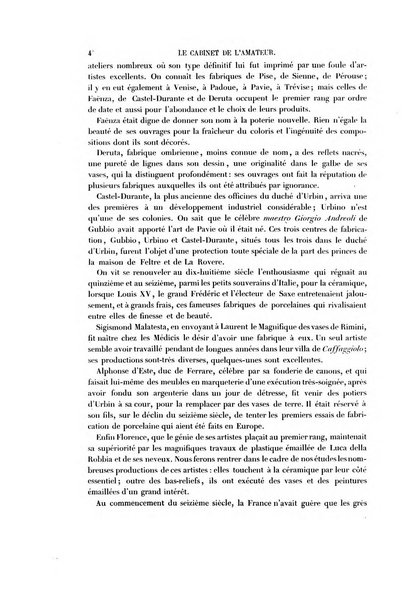 Le cabinet de l'amateur et de l'antiquaire revue des tableaux et des estampes anciennes, des objets d'art, d'antiquite et de curiosite