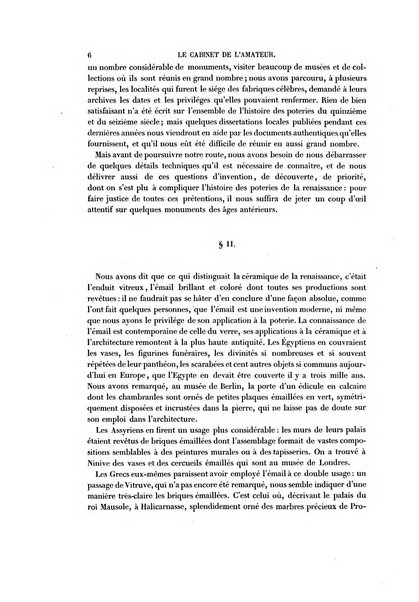 Le cabinet de l'amateur et de l'antiquaire revue des tableaux et des estampes anciennes, des objets d'art, d'antiquite et de curiosite