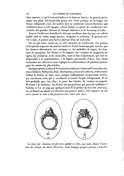 Le cabinet de l'amateur et de l'antiquaire revue des tableaux et des estampes anciennes, des objets d'art, d'antiquite et de curiosite