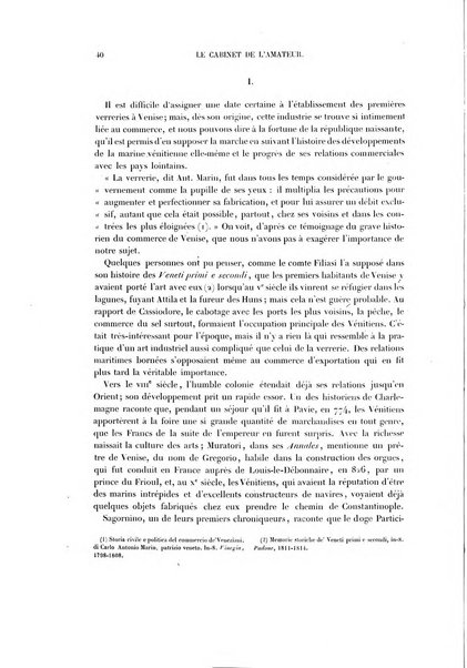 Le cabinet de l'amateur et de l'antiquaire revue des tableaux et des estampes anciennes, des objets d'art, d'antiquite et de curiosite