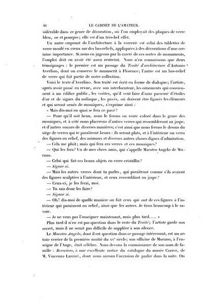 Le cabinet de l'amateur et de l'antiquaire revue des tableaux et des estampes anciennes, des objets d'art, d'antiquite et de curiosite