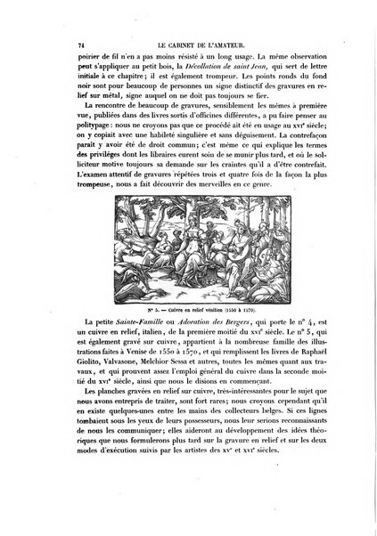 Le cabinet de l'amateur et de l'antiquaire revue des tableaux et des estampes anciennes, des objets d'art, d'antiquite et de curiosite