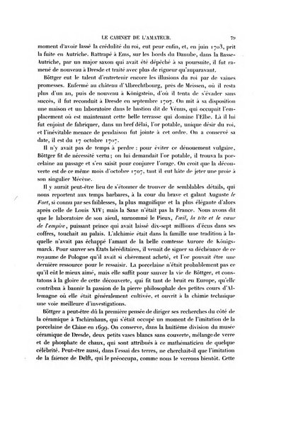 Le cabinet de l'amateur et de l'antiquaire revue des tableaux et des estampes anciennes, des objets d'art, d'antiquite et de curiosite