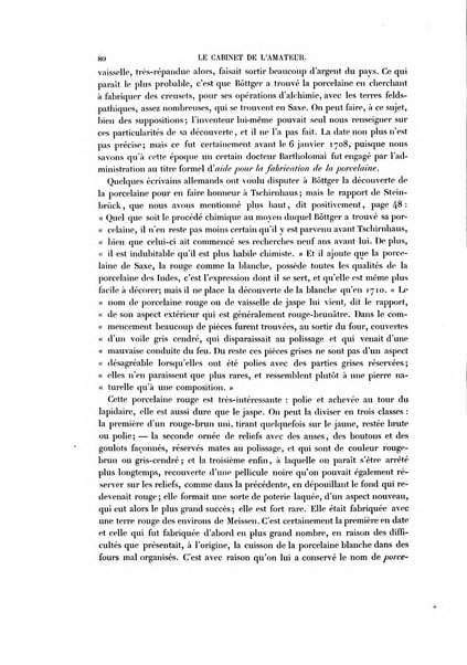 Le cabinet de l'amateur et de l'antiquaire revue des tableaux et des estampes anciennes, des objets d'art, d'antiquite et de curiosite