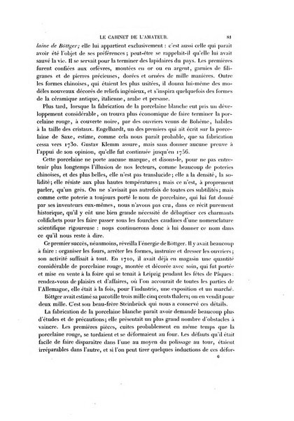 Le cabinet de l'amateur et de l'antiquaire revue des tableaux et des estampes anciennes, des objets d'art, d'antiquite et de curiosite