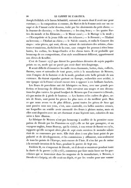 Le cabinet de l'amateur et de l'antiquaire revue des tableaux et des estampes anciennes, des objets d'art, d'antiquite et de curiosite