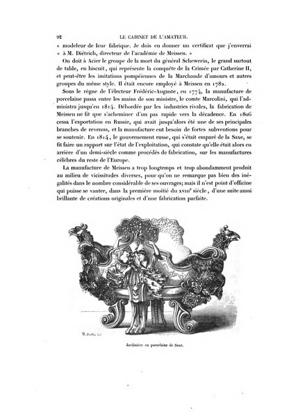 Le cabinet de l'amateur et de l'antiquaire revue des tableaux et des estampes anciennes, des objets d'art, d'antiquite et de curiosite