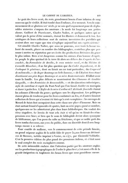 Le cabinet de l'amateur et de l'antiquaire revue des tableaux et des estampes anciennes, des objets d'art, d'antiquite et de curiosite