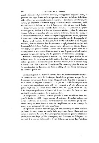 Le cabinet de l'amateur et de l'antiquaire revue des tableaux et des estampes anciennes, des objets d'art, d'antiquite et de curiosite