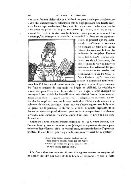 Le cabinet de l'amateur et de l'antiquaire revue des tableaux et des estampes anciennes, des objets d'art, d'antiquite et de curiosite