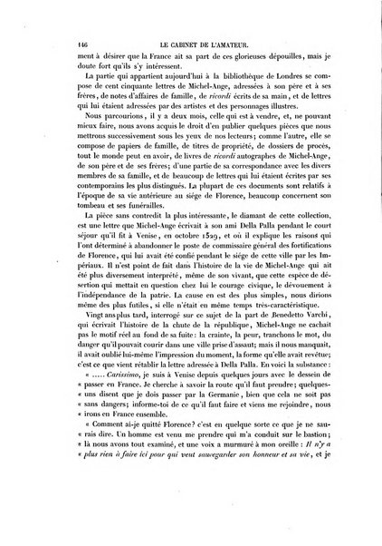 Le cabinet de l'amateur et de l'antiquaire revue des tableaux et des estampes anciennes, des objets d'art, d'antiquite et de curiosite