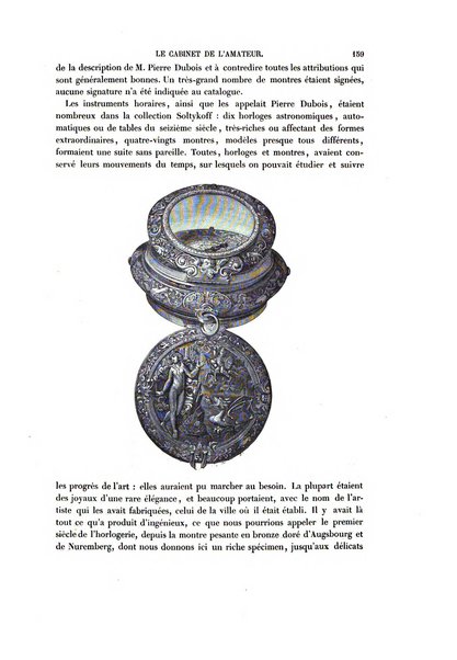 Le cabinet de l'amateur et de l'antiquaire revue des tableaux et des estampes anciennes, des objets d'art, d'antiquite et de curiosite