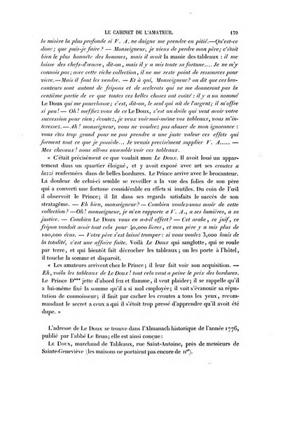 Le cabinet de l'amateur et de l'antiquaire revue des tableaux et des estampes anciennes, des objets d'art, d'antiquite et de curiosite