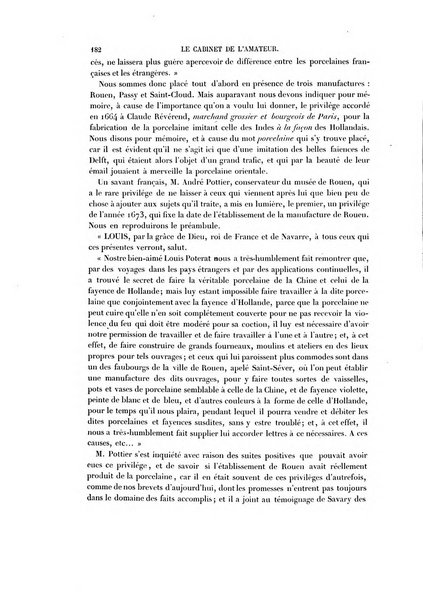 Le cabinet de l'amateur et de l'antiquaire revue des tableaux et des estampes anciennes, des objets d'art, d'antiquite et de curiosite