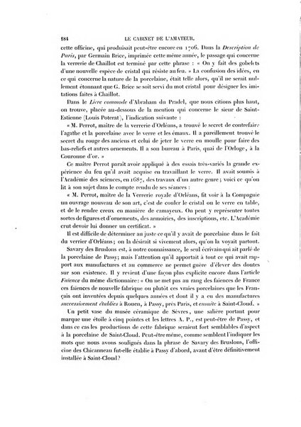 Le cabinet de l'amateur et de l'antiquaire revue des tableaux et des estampes anciennes, des objets d'art, d'antiquite et de curiosite