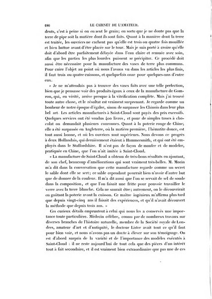 Le cabinet de l'amateur et de l'antiquaire revue des tableaux et des estampes anciennes, des objets d'art, d'antiquite et de curiosite