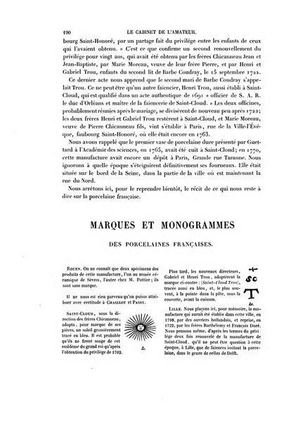 Le cabinet de l'amateur et de l'antiquaire revue des tableaux et des estampes anciennes, des objets d'art, d'antiquite et de curiosite