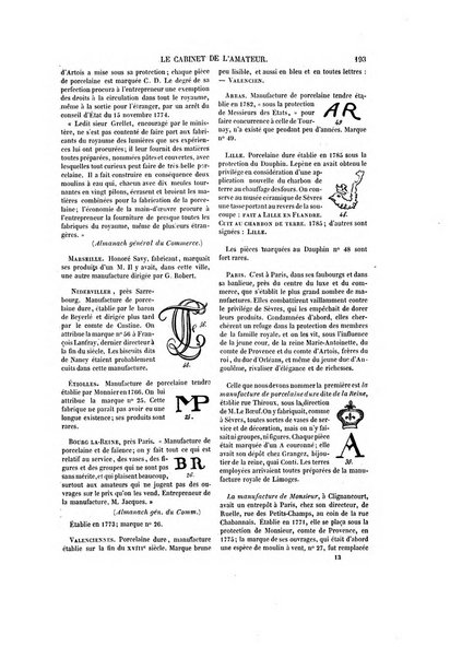 Le cabinet de l'amateur et de l'antiquaire revue des tableaux et des estampes anciennes, des objets d'art, d'antiquite et de curiosite