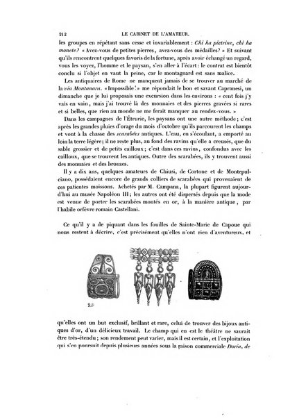 Le cabinet de l'amateur et de l'antiquaire revue des tableaux et des estampes anciennes, des objets d'art, d'antiquite et de curiosite