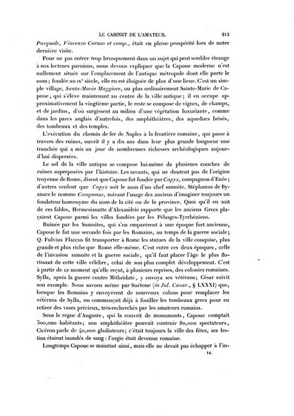 Le cabinet de l'amateur et de l'antiquaire revue des tableaux et des estampes anciennes, des objets d'art, d'antiquite et de curiosite