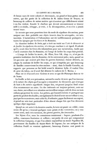 Le cabinet de l'amateur et de l'antiquaire revue des tableaux et des estampes anciennes, des objets d'art, d'antiquite et de curiosite