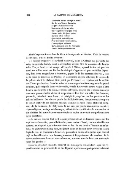 Le cabinet de l'amateur et de l'antiquaire revue des tableaux et des estampes anciennes, des objets d'art, d'antiquite et de curiosite