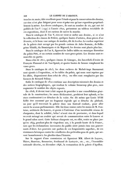 Le cabinet de l'amateur et de l'antiquaire revue des tableaux et des estampes anciennes, des objets d'art, d'antiquite et de curiosite