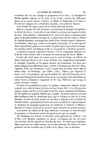 Le cabinet de l'amateur et de l'antiquaire revue des tableaux et des estampes anciennes, des objets d'art, d'antiquite et de curiosite