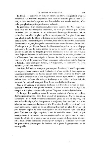 Le cabinet de l'amateur et de l'antiquaire revue des tableaux et des estampes anciennes, des objets d'art, d'antiquite et de curiosite