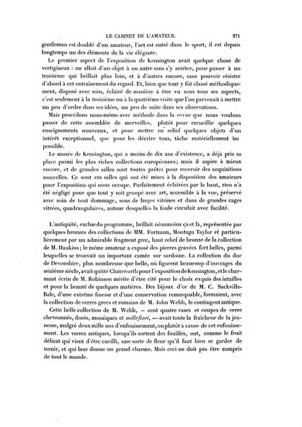 Le cabinet de l'amateur et de l'antiquaire revue des tableaux et des estampes anciennes, des objets d'art, d'antiquite et de curiosite