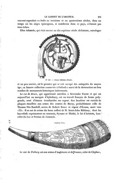 Le cabinet de l'amateur et de l'antiquaire revue des tableaux et des estampes anciennes, des objets d'art, d'antiquite et de curiosite