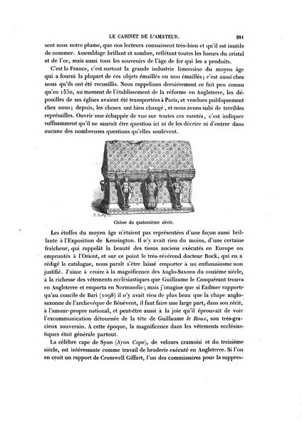 Le cabinet de l'amateur et de l'antiquaire revue des tableaux et des estampes anciennes, des objets d'art, d'antiquite et de curiosite