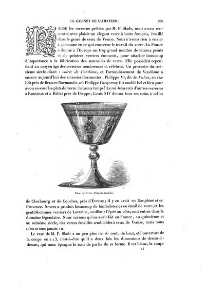 Le cabinet de l'amateur et de l'antiquaire revue des tableaux et des estampes anciennes, des objets d'art, d'antiquite et de curiosite