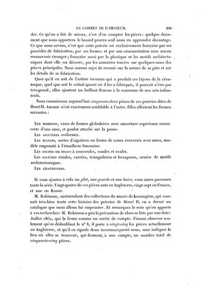 Le cabinet de l'amateur et de l'antiquaire revue des tableaux et des estampes anciennes, des objets d'art, d'antiquite et de curiosite