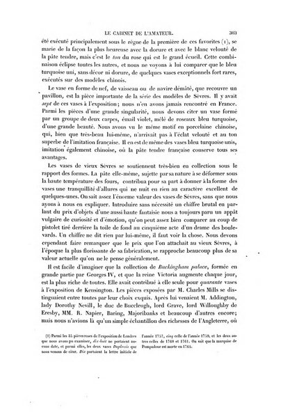 Le cabinet de l'amateur et de l'antiquaire revue des tableaux et des estampes anciennes, des objets d'art, d'antiquite et de curiosite