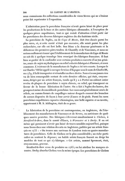 Le cabinet de l'amateur et de l'antiquaire revue des tableaux et des estampes anciennes, des objets d'art, d'antiquite et de curiosite