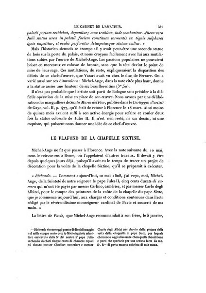 Le cabinet de l'amateur et de l'antiquaire revue des tableaux et des estampes anciennes, des objets d'art, d'antiquite et de curiosite