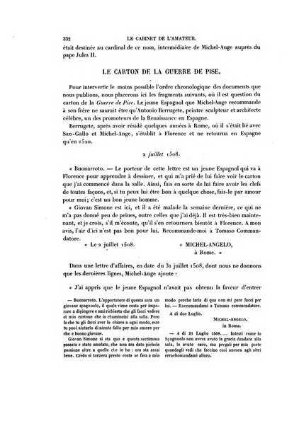 Le cabinet de l'amateur et de l'antiquaire revue des tableaux et des estampes anciennes, des objets d'art, d'antiquite et de curiosite