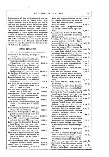 Le cabinet de l'amateur et de l'antiquaire revue des tableaux et des estampes anciennes, des objets d'art, d'antiquite et de curiosite