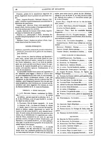 Le cabinet de l'amateur et de l'antiquaire revue des tableaux et des estampes anciennes, des objets d'art, d'antiquite et de curiosite