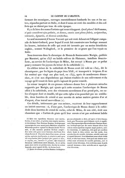 Le cabinet de l'amateur et de l'antiquaire revue des tableaux et des estampes anciennes, des objets d'art, d'antiquite et de curiosite